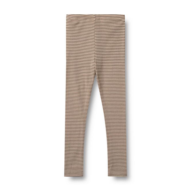 Hovedbilde Wool Leggings Agi (Brown stripe)